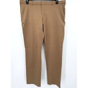 Tommy Hilfger Mens Chino Trousers 40X32 Beige Rayon Blend Casual Business Pants
